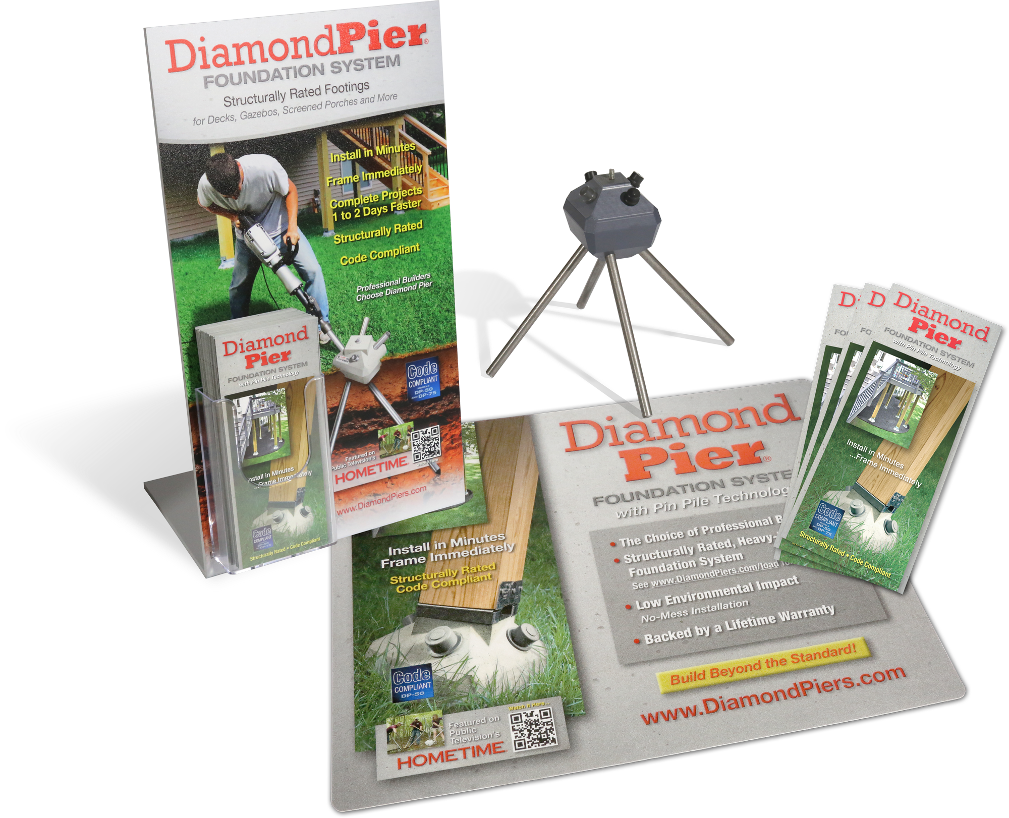 Diamond Pier Merch Materials