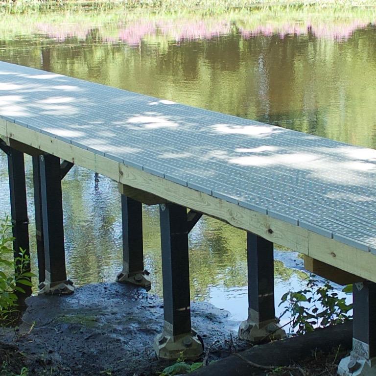 Diamond Pier Dock Footings